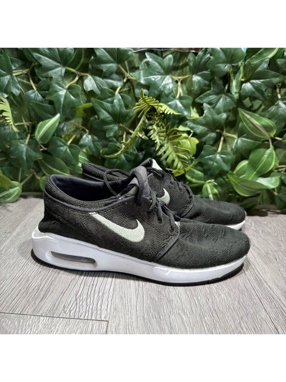 Nike Sb Air Max Stefan Janoski 2 Black Mint Men 5.5 Women 7 Sneakers